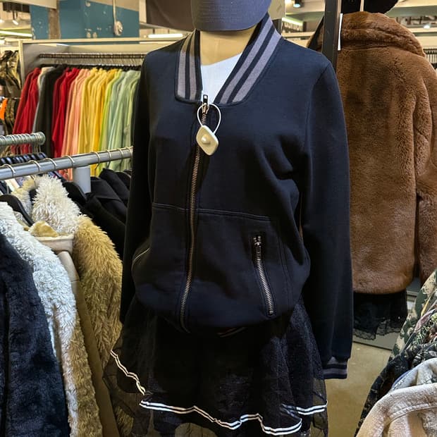 [OUTER] VINTAGE 빈티지 블랙 스타디움자켓