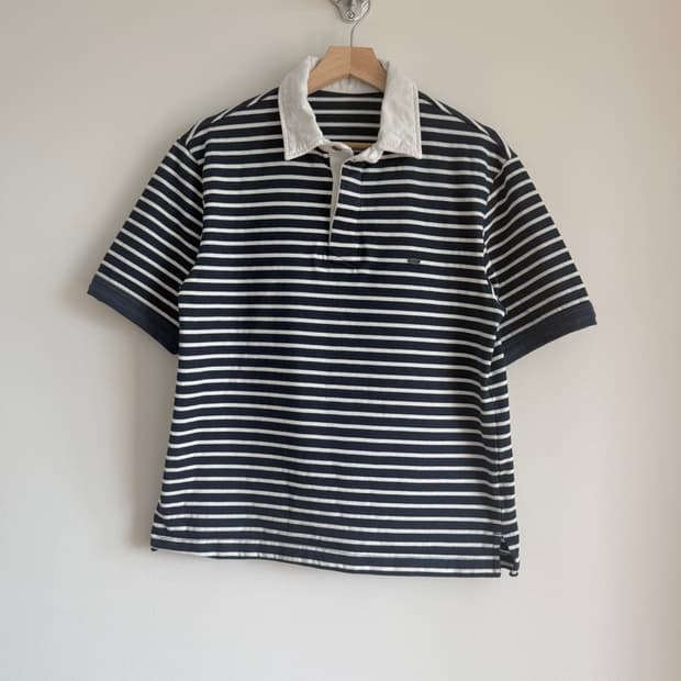 라퍼지스토어(lafudgestore) 단가라 반팔 카라티