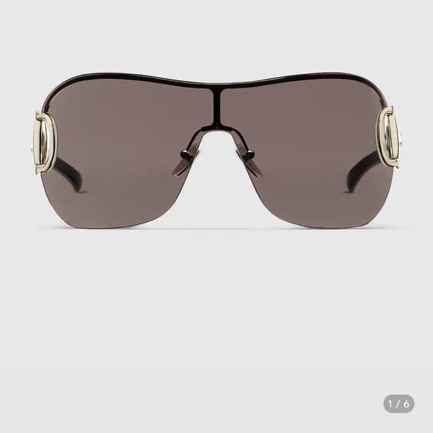 구해요))구찌 gucci frameless mask sunglass 