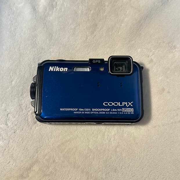 니콘 쿨픽스 aw100 디카/디지털카메라 