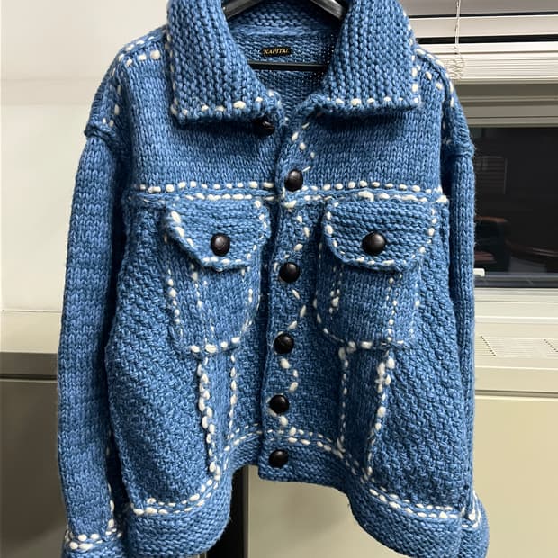캐피탈 코위찬 가디건 (블루)