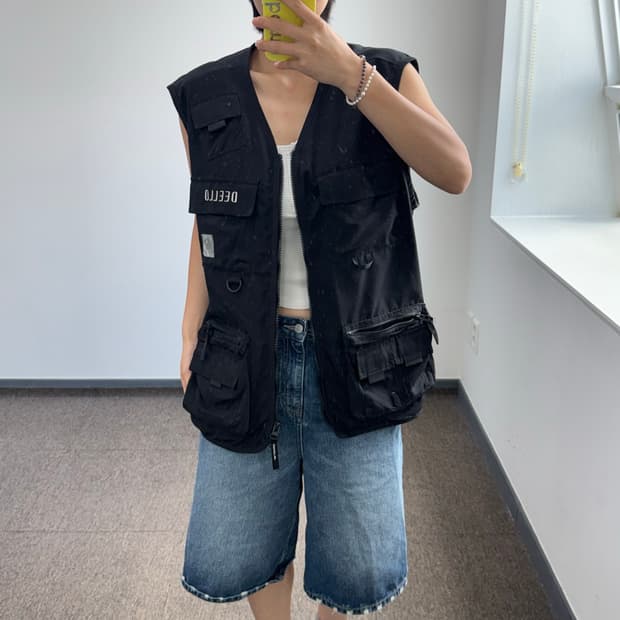 Carhartt 칼하트 워크웨어 블랙 베스트