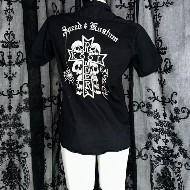 #paulreed punk skull shirt