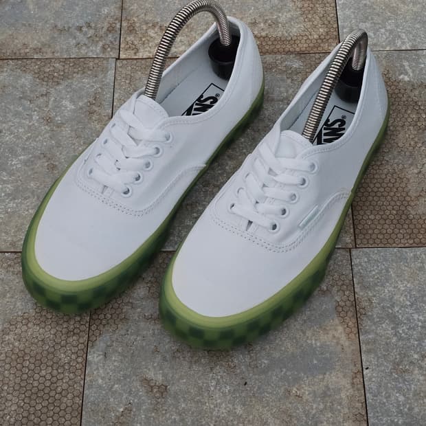 (265)반스 어센틱 트렌스루센트 그린 