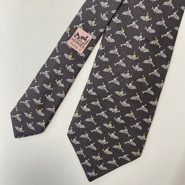 에르메스(HERMES) 명품 정품 넥타이