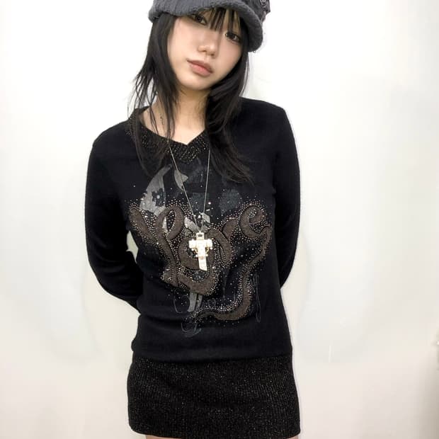 flower&lettering point set