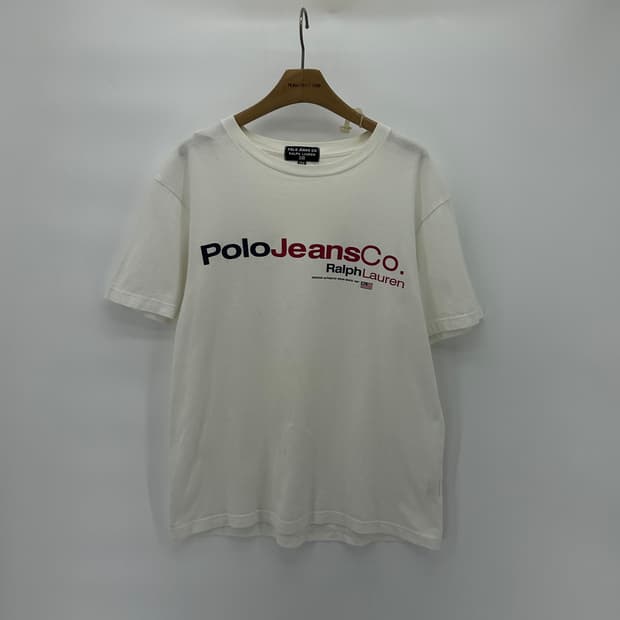 [POLO] 폴로진스 레터링 프린팅 반팔티셔츠