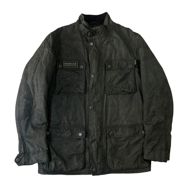 바버 인터네셔널 왁스 자켓