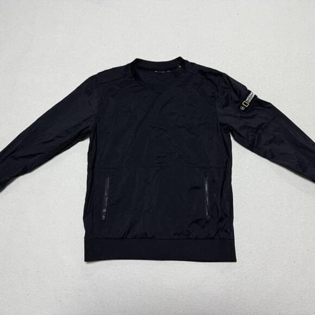 내셔널지오그래픽 우븐 맨투맨 티셔츠 남성용 100사이즈