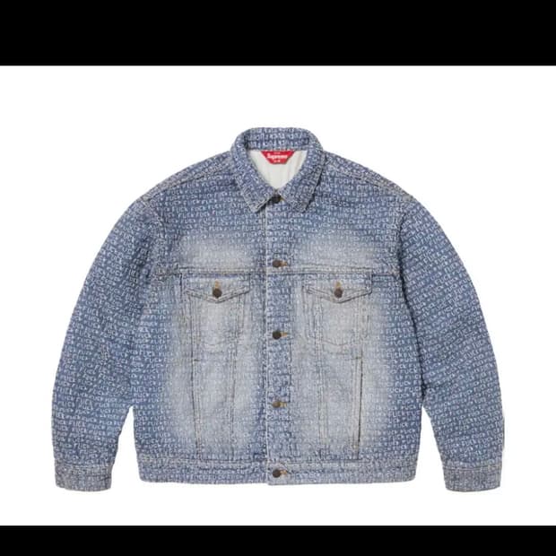 Xl)슈프림 퍽데님 자켓