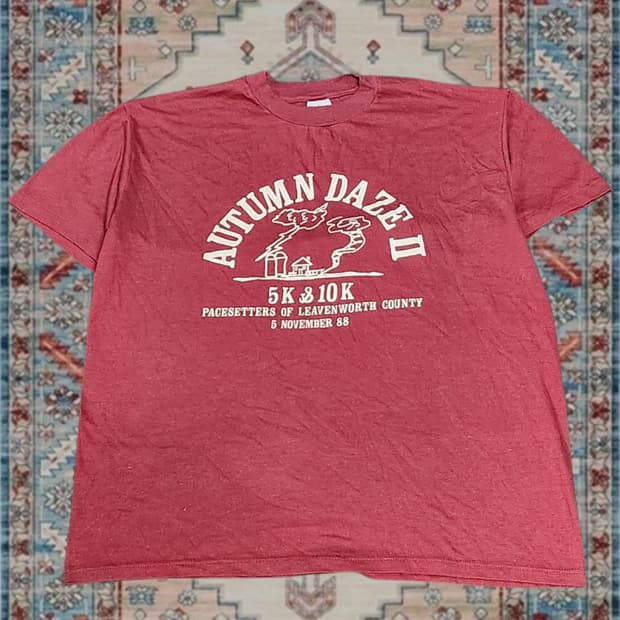 80's Made in USA 스테드맨 빈티지 그래픽 티셔츠 XL