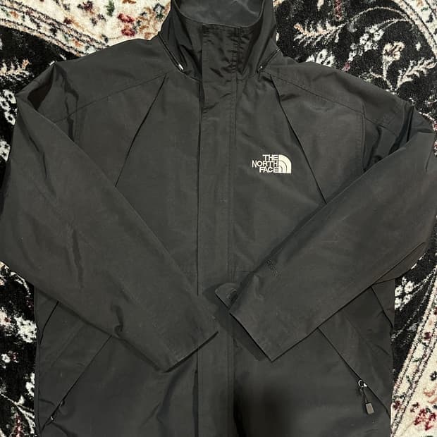 노스페이스 고어텍스 써밋 블랙 바람막이 자켓