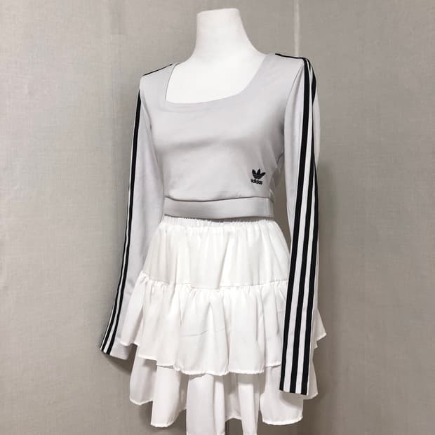 아디다스 흰검 스퀘어탑 L