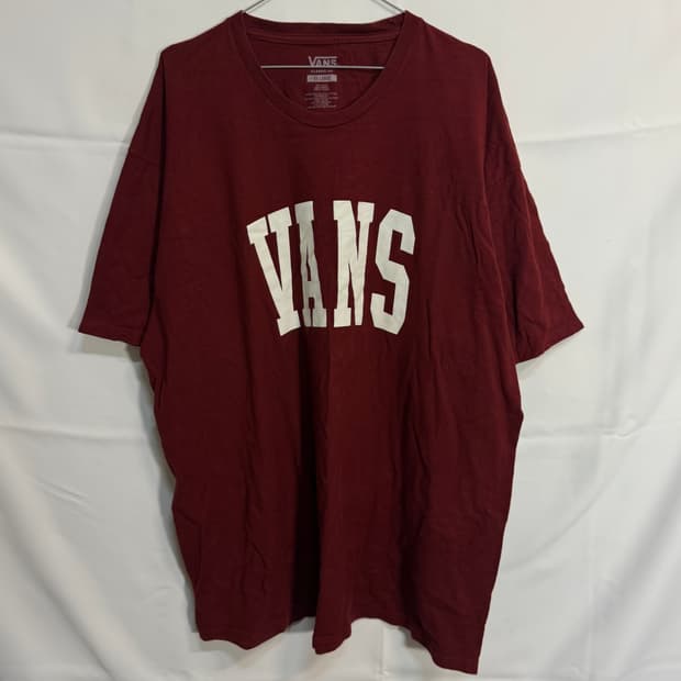 반스 빅로고 반팔 티셔츠