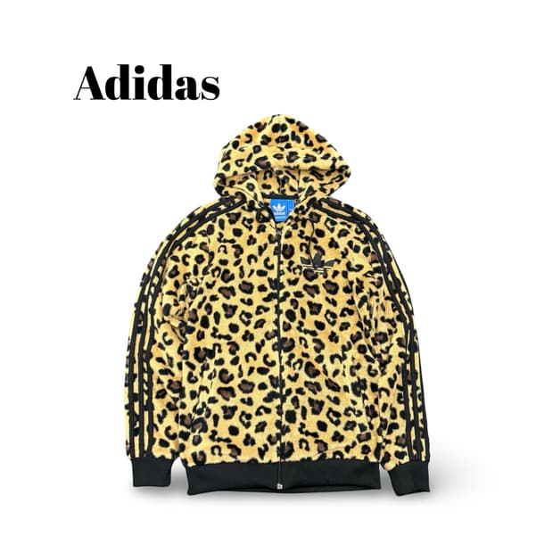 (95)아디다스레오파드퍼후드져지