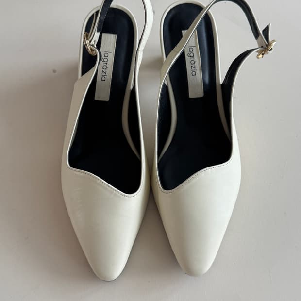 Low Heel Slingback Shoes