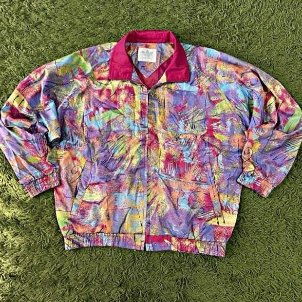 아디다스 80~90년대 올드스쿨 자켓 95/M