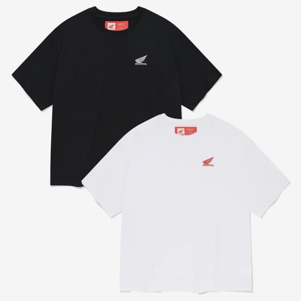 혼다 오리지널 윙 로고 반팔