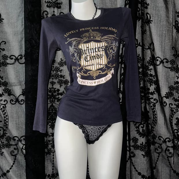 Deep navy punk long sleeve