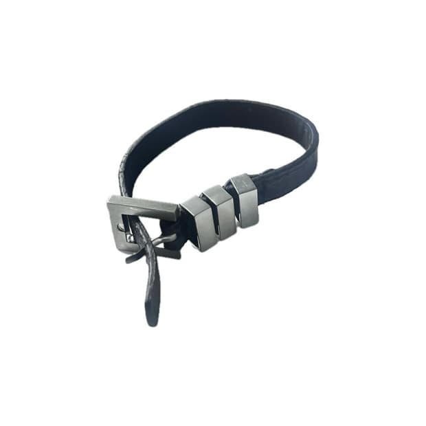 고딕 고스 펑크 락시크 팔찌 나나 가죽 갸루 걀펑