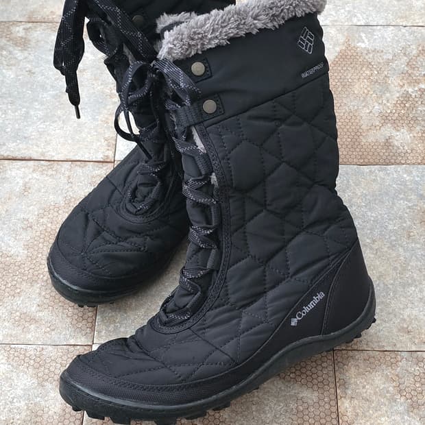 (240)컬럼비아 민스 미드 2 옴니히트 방한 부츠