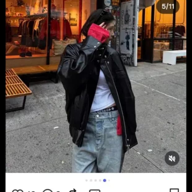 올라이츠 가죽자켓