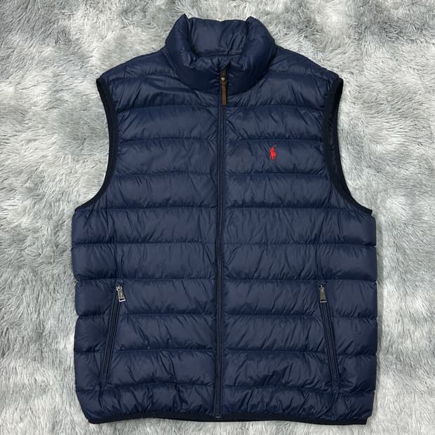 폴로랄프로렌 다운 경량패딩조끼 L