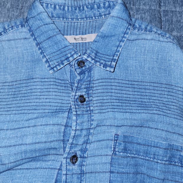 Series 시리즈 린넨 스트라이프 셔츠