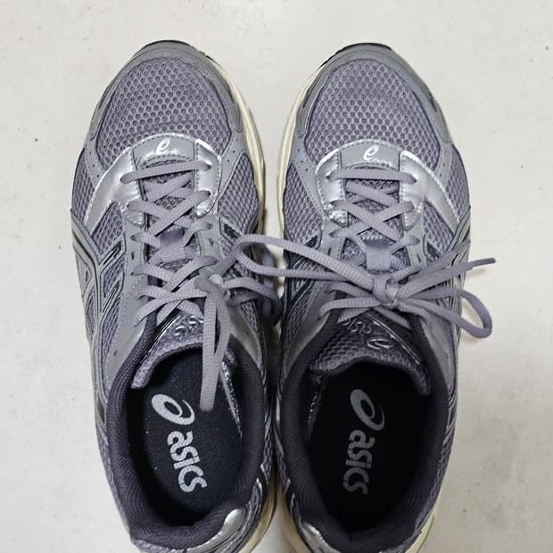 아식스 젤 1130-클레이 그레이:퓨어 실버 280