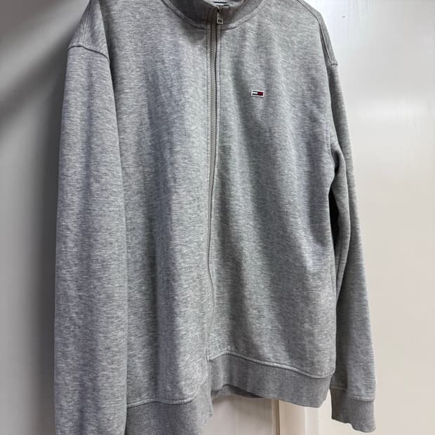 타미힐피거 집업 그레이