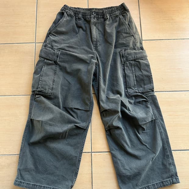 GU 와이드핏 카고팬츠 Msize