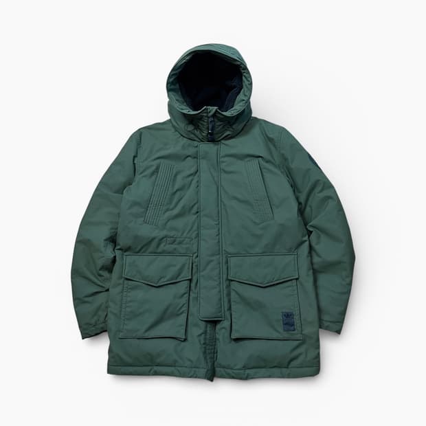 아디다스 헤비 덕 다운 야상 패딩