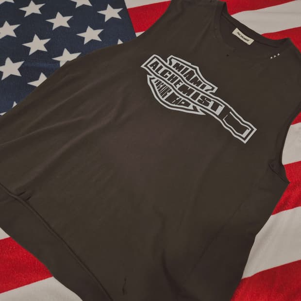 알케미스트 ALCHEMIST 할리 데이비슨 나시 민소매 티셔츠