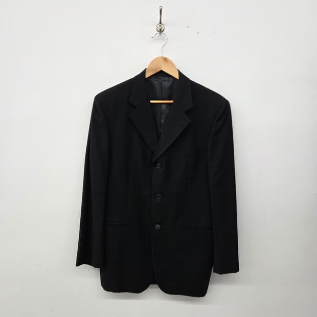 mcm 블랙 남성 블레이저 정장 자켓 남m