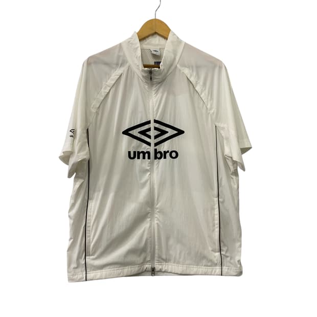 엄브로 빅로고 반팔 바람막이(100)