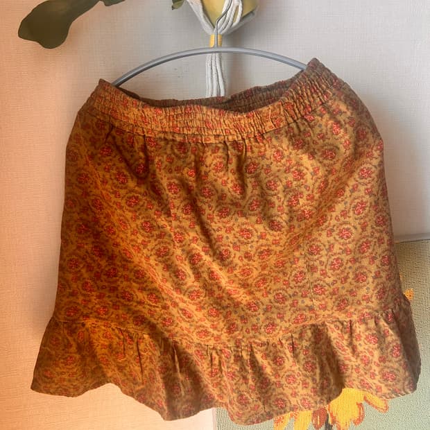 모리걸 페이즐리 레이어드 스커트 skirt