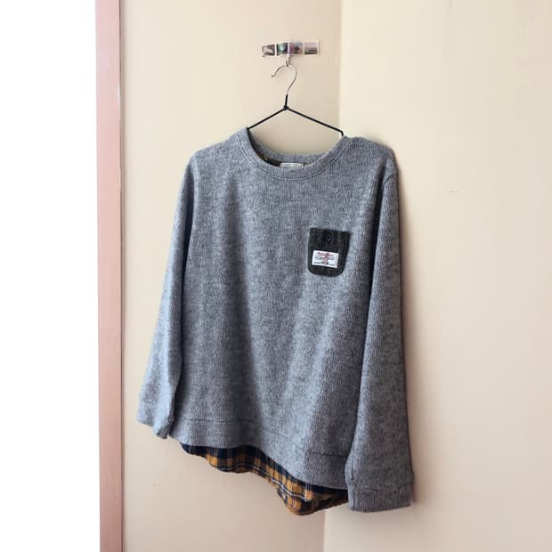 Vintage 💿 Harris tweed gray k