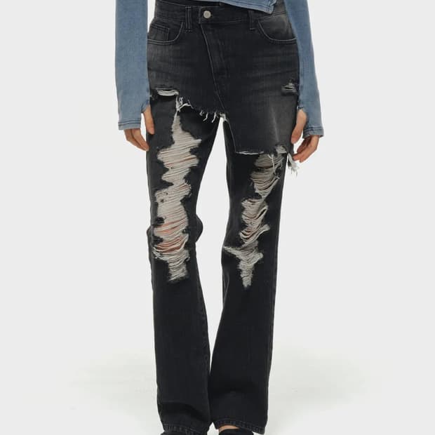 미드나잇무브 스커트 데님 치마 청바지 M