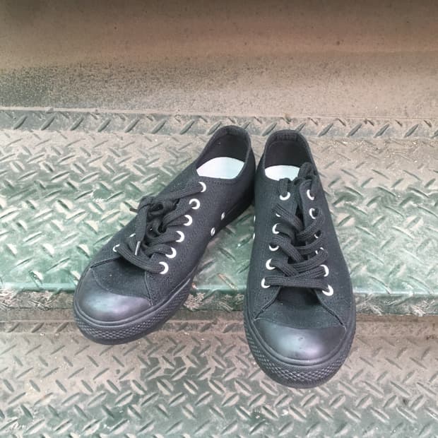 무지 블랙 컨버스 240