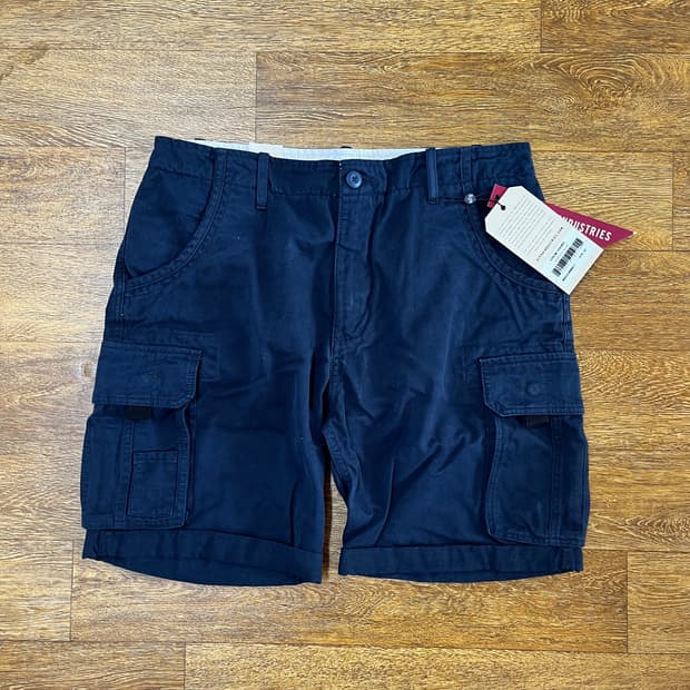 알파인더스트리 크루 숏 반바지 / 네이비 - 32