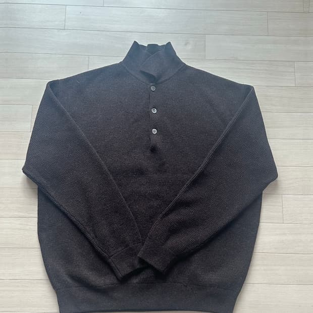 러프사이드 카라 니트 새상품