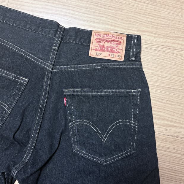 리바이스 00s 569 루즈 스트레이트 흑청 MEXICO🇲🇽