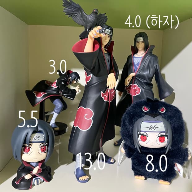 나루토 이타치 피규어 팝니다.