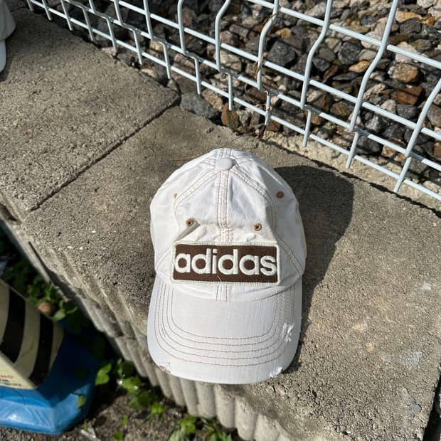 00's adidas rectangle cap