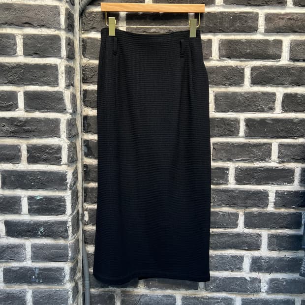 Y‘s 80s 텍스쳐 울 스커트