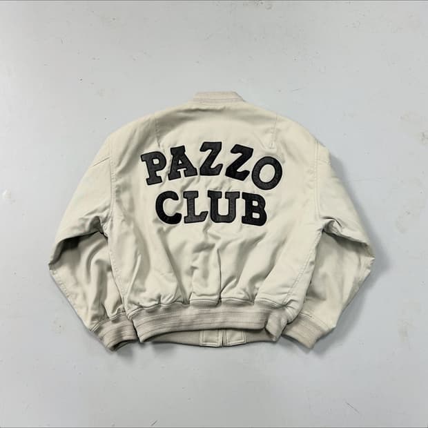 빈티지 파조클럽 봄버자켓 