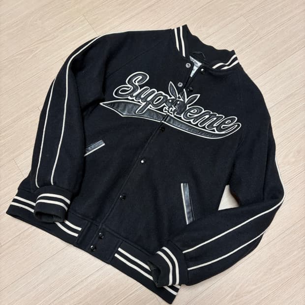 슈프림 플레이보이 바시티자켓