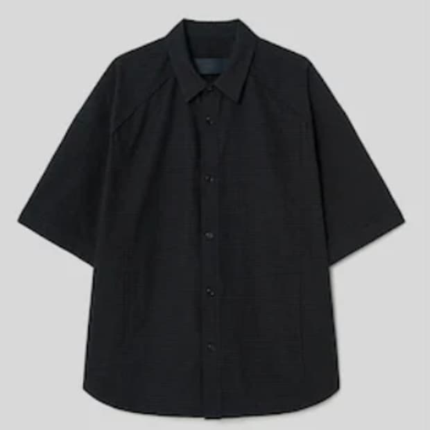 준지 25ss 시어서커 히든포켓 셔츠 48