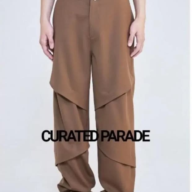 [48]curated parade 212 01 tr 트라우저 카멜