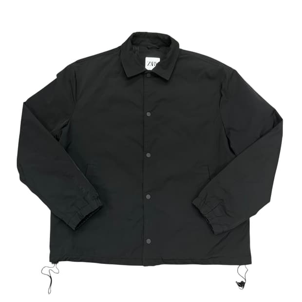 자라 패딩 셔츠자켓